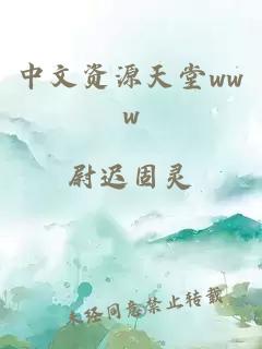 中文资源天堂www